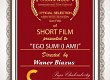 EGO SUM! - O Short Film Mais Premiado.